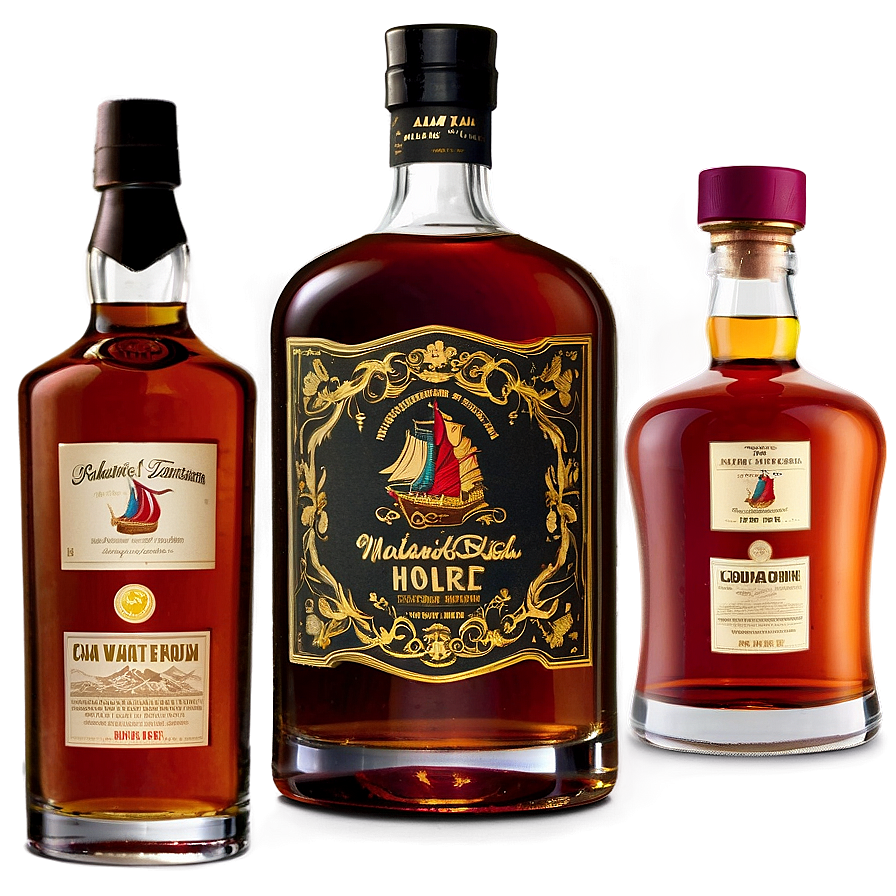 Handcrafted Rum Selection Png Cyl77