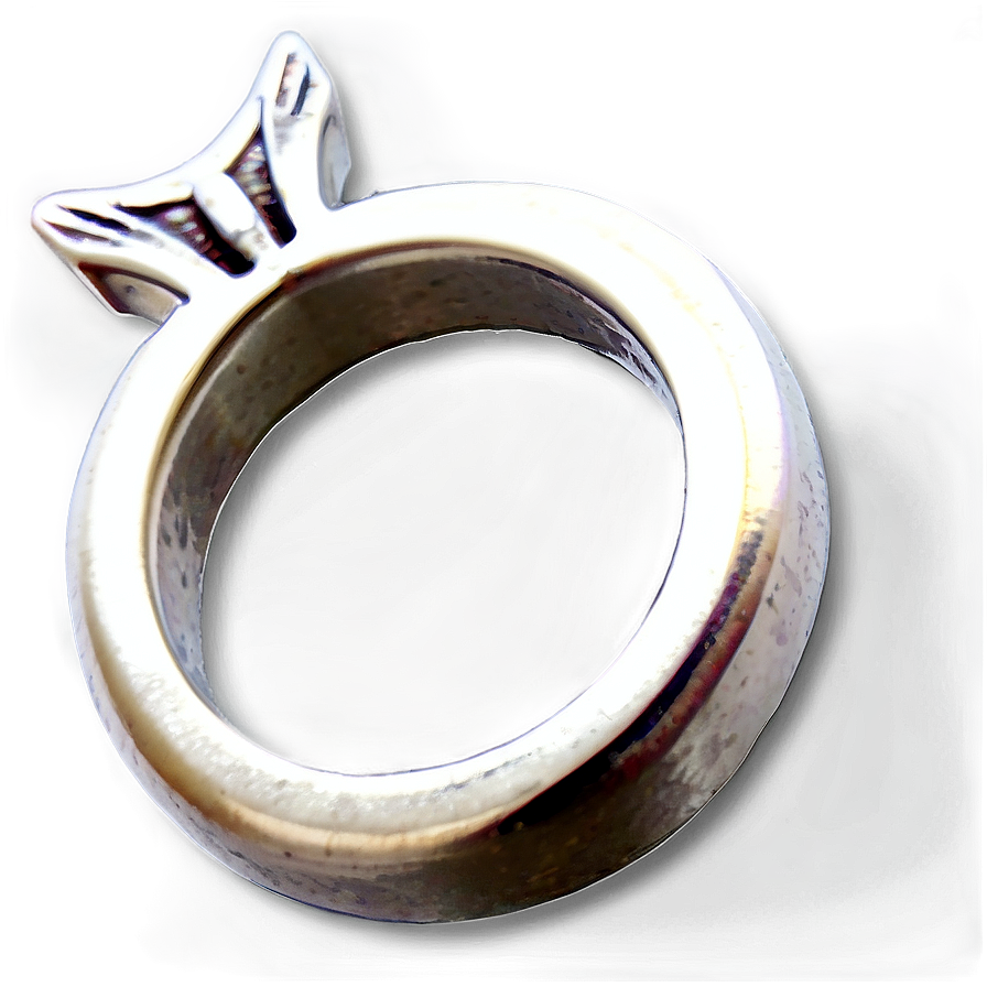 Handcrafted Silver Ring Png Nwm67