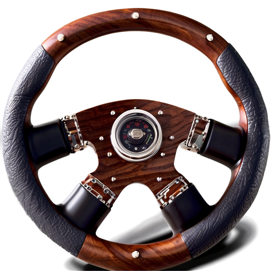 Handcrafted Steering Wheel Png 19