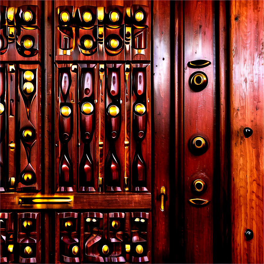 Handcrafted Wooden Door Png Dsv24