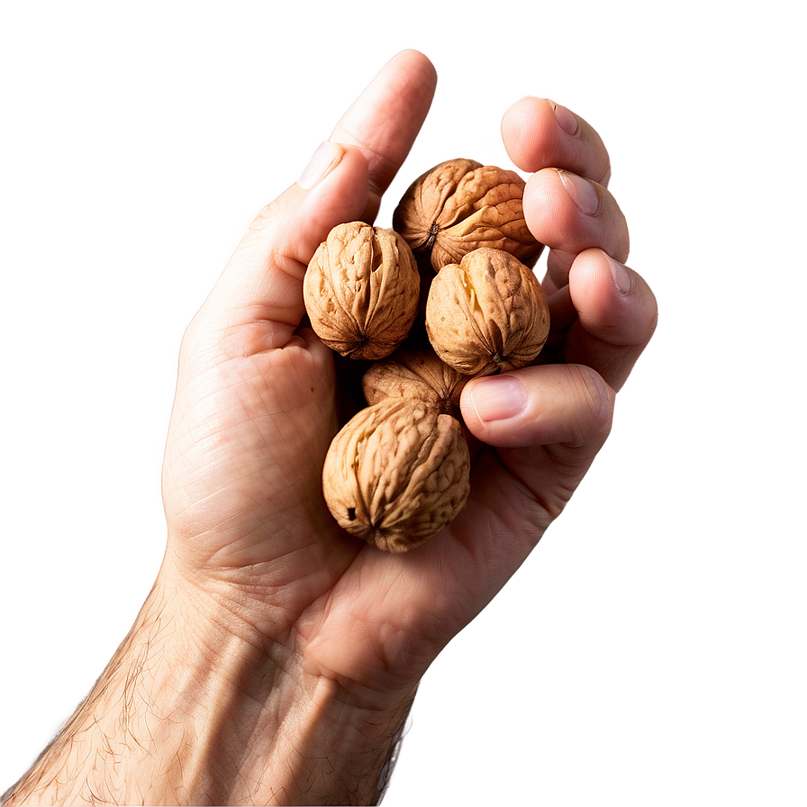 Handful Of Walnuts Png Ivm15