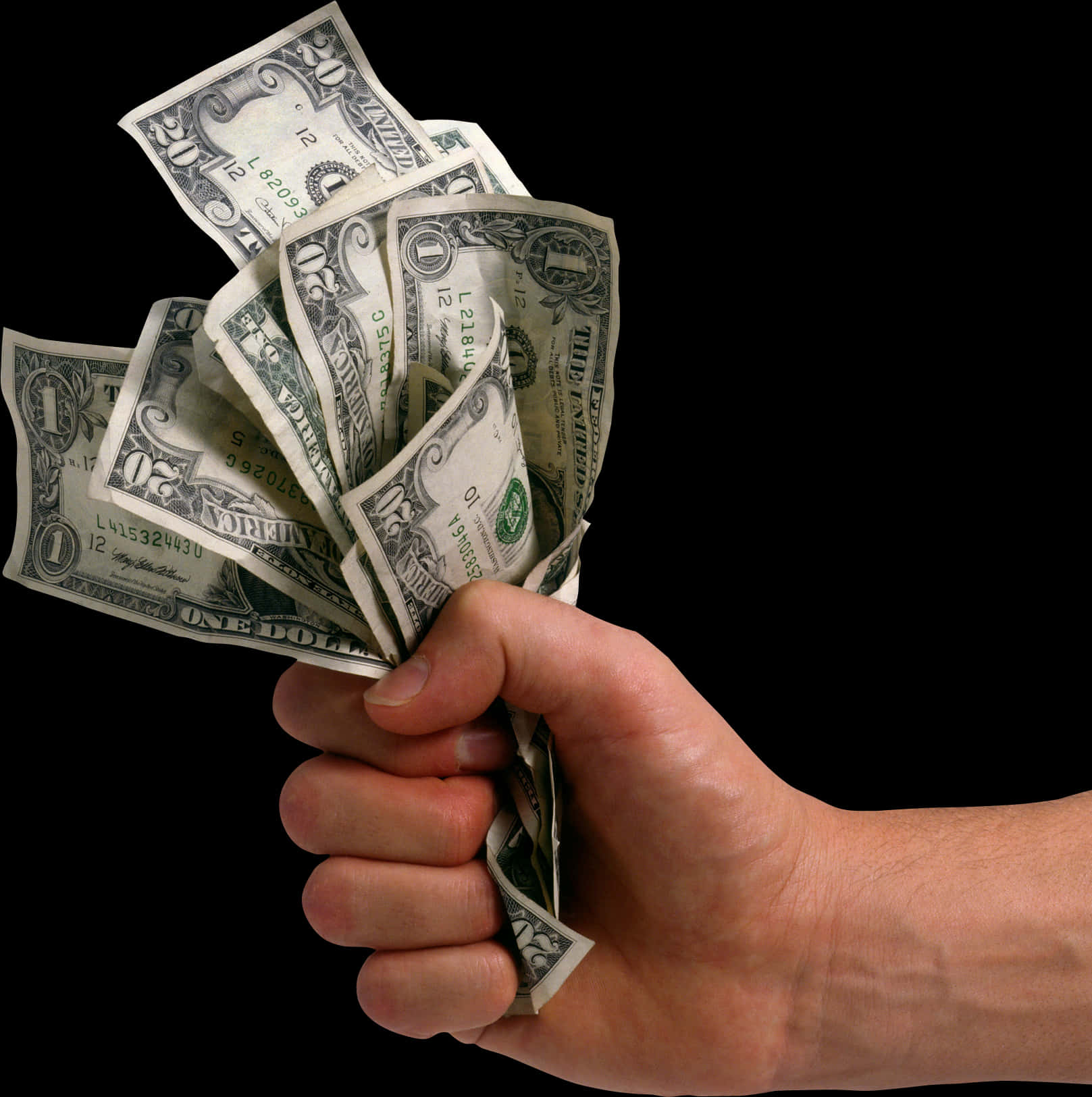 Handfulof Dollars PNG image with a transparent background, free high-resolution download
