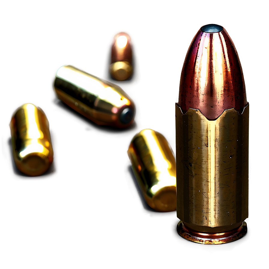 Handgun Bullets PNG 05252024 PNG image with a transparent background, free high-resolution download