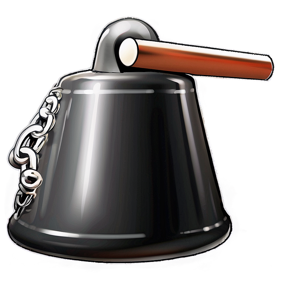 Handheld Cowbell Illustration Png Tsn46