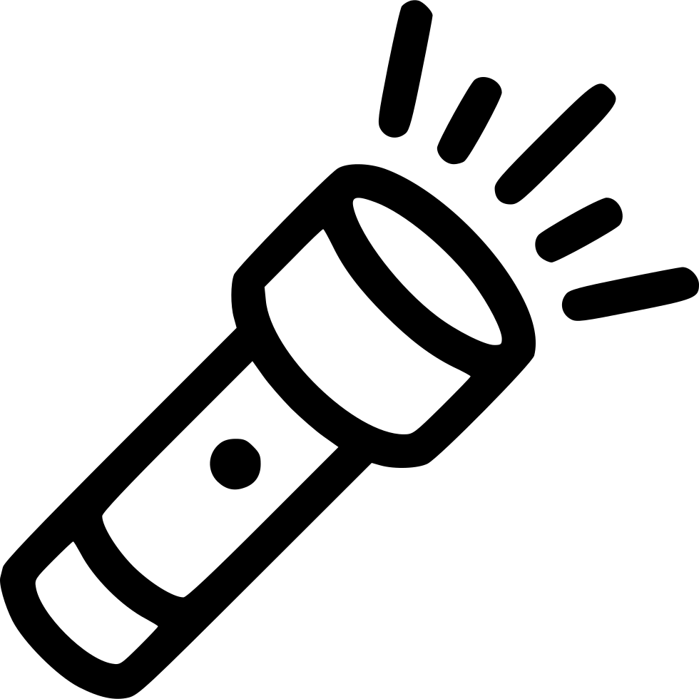 Flashlight Coloring Page, HD Png Download PNG with transparent background