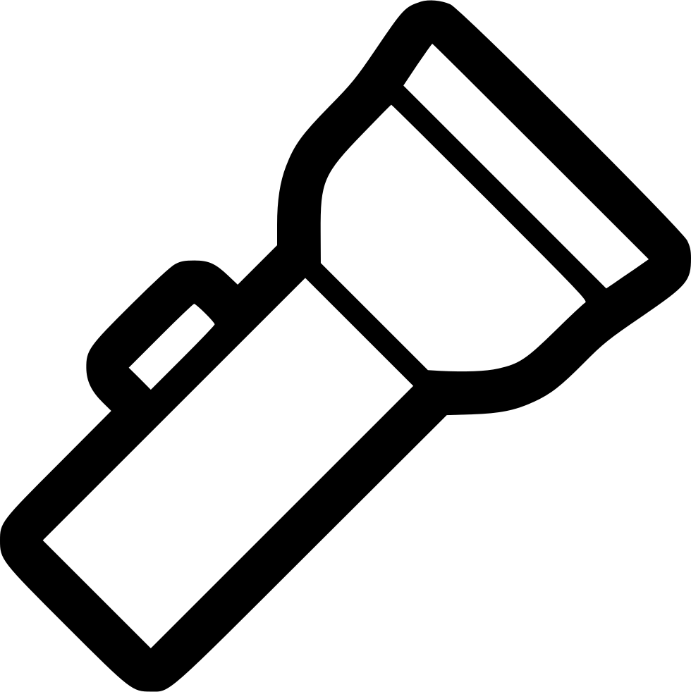 Transparent Background Flashlight Icon, HD Png Download PNG with transparent background