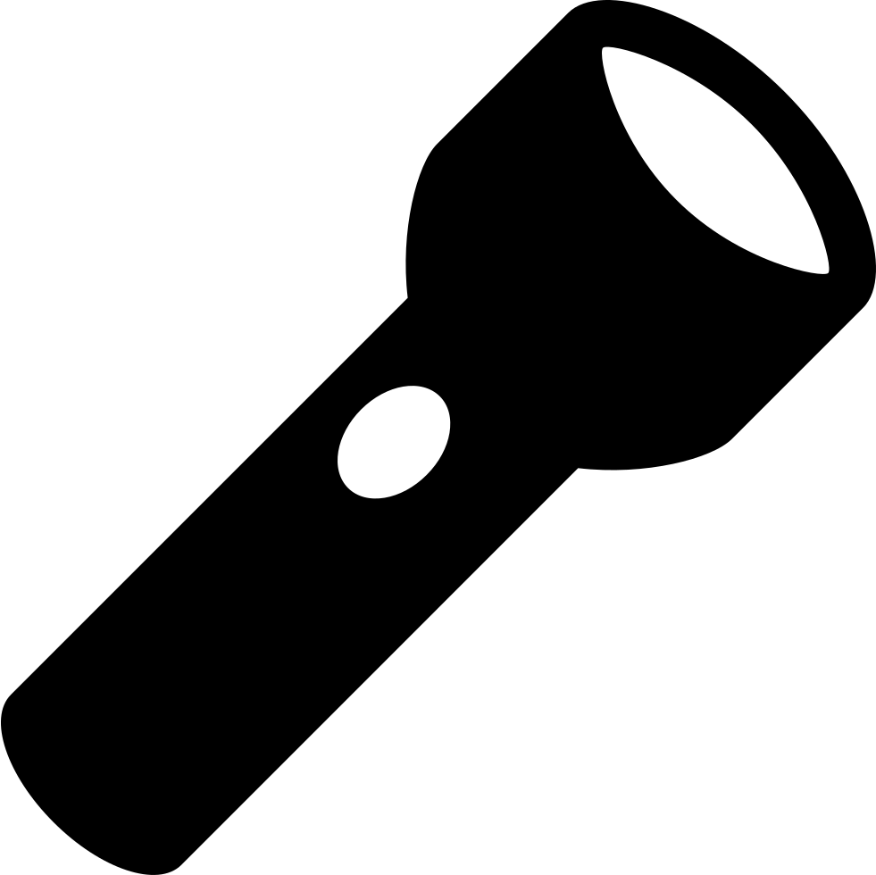 Flashlight - Flashlight Icon Png, Transparent Png PNG with transparent background