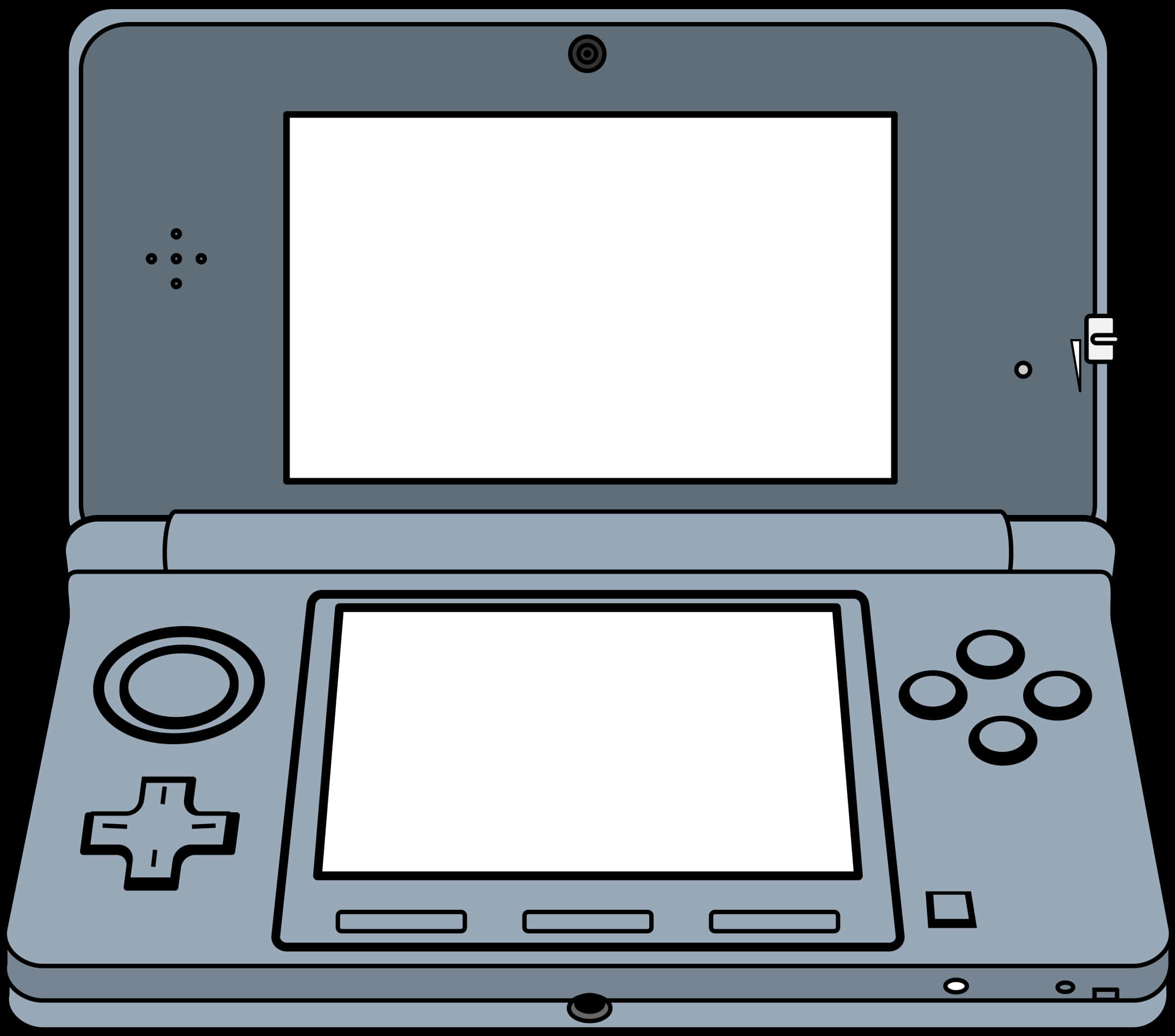 Handheld_ Game_ Console_ Illustration