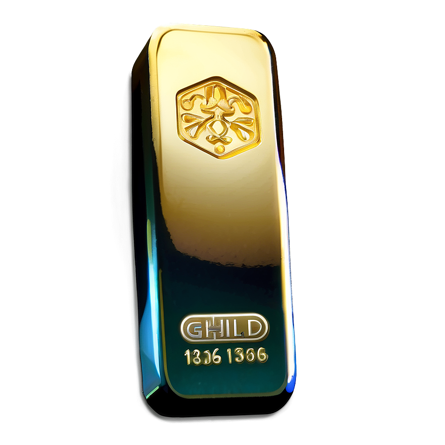 Handheld Gold Ingot Png 06292024