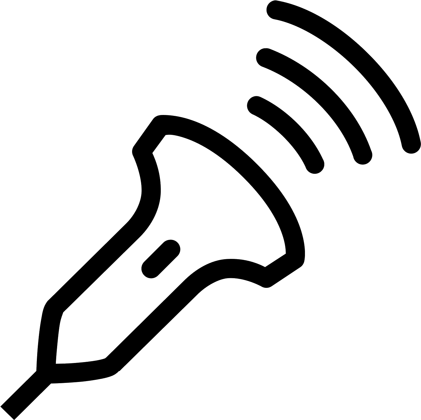 Handheld Microphone Icon