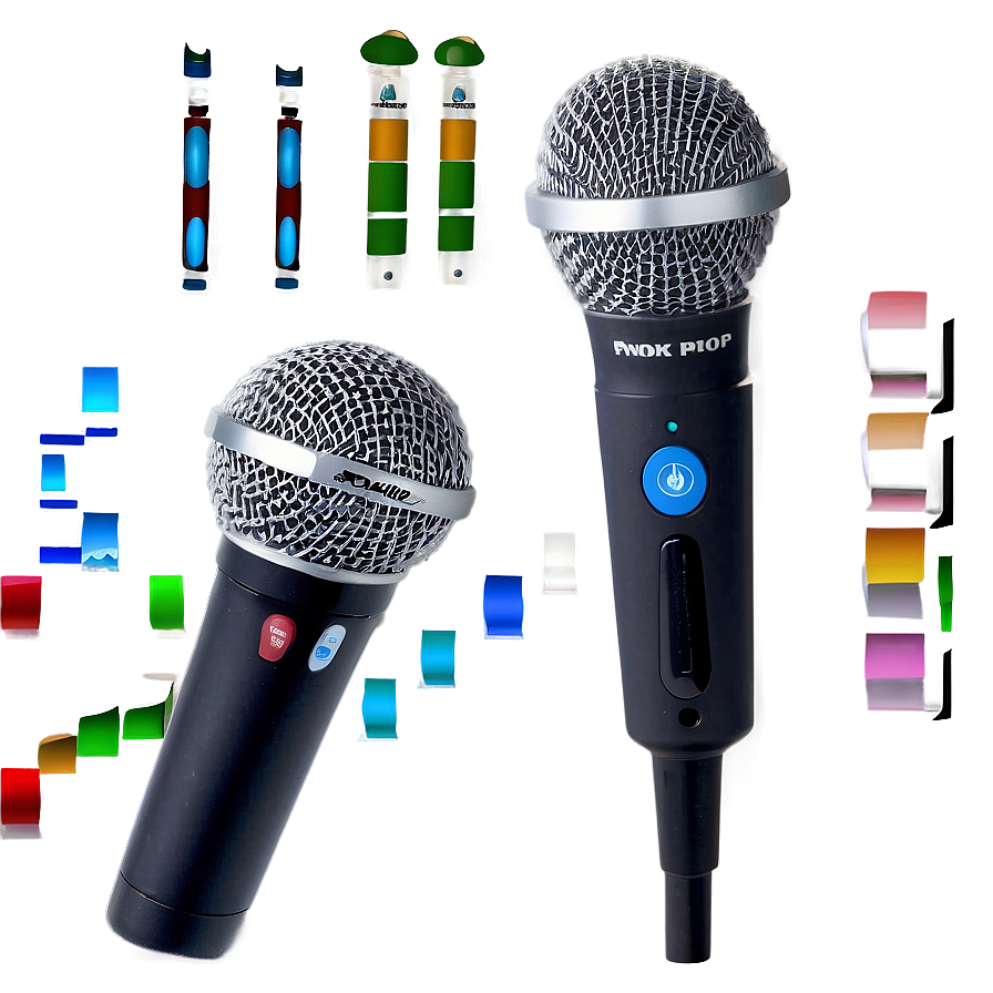 Handheld Microphone Png 04292024