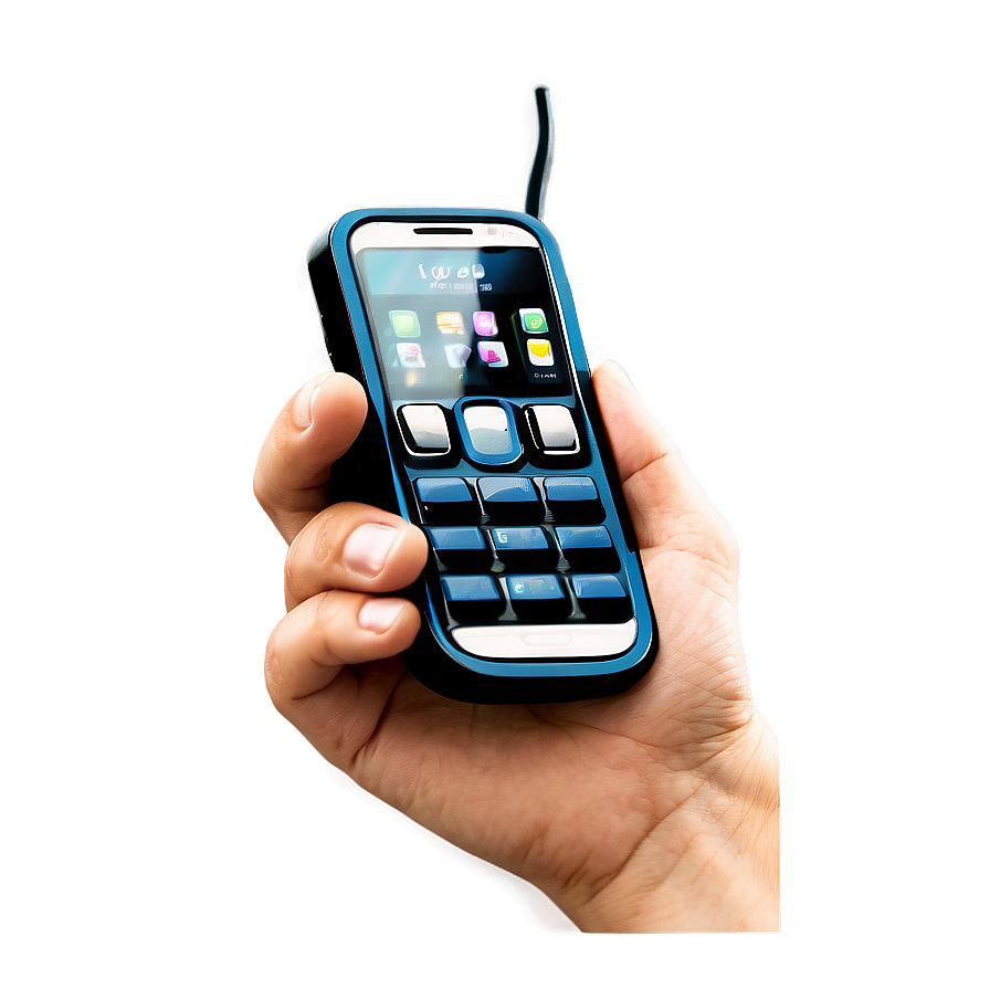 Handheld Phone Transparent Png 05252024