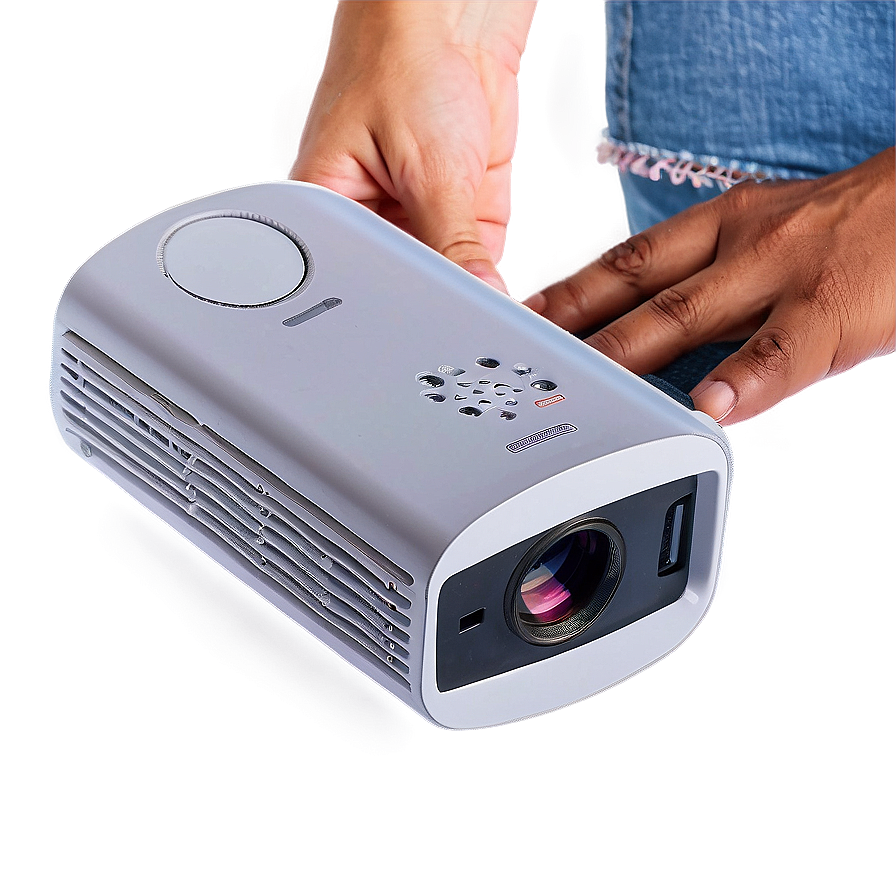 Handheld Projector for Travel PNG 06122024 PNG image with a transparent background, free high-resolution download