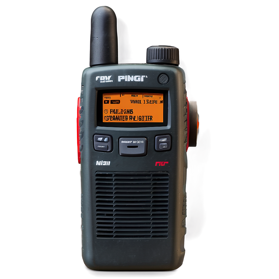 Handheld Radio PNG kqi81 PNG image with a transparent background, free high-resolution download