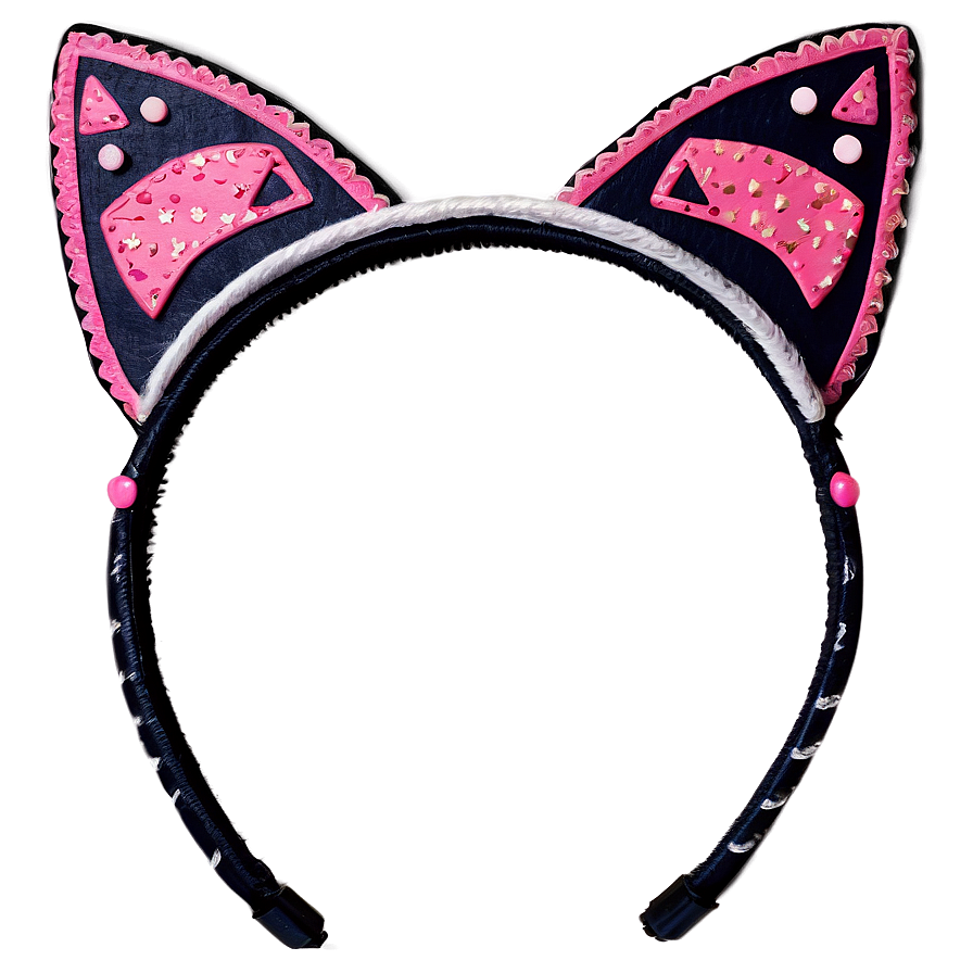 Handmade Cat Ears PNG 05042024 PNG image with a transparent background, free high-resolution download