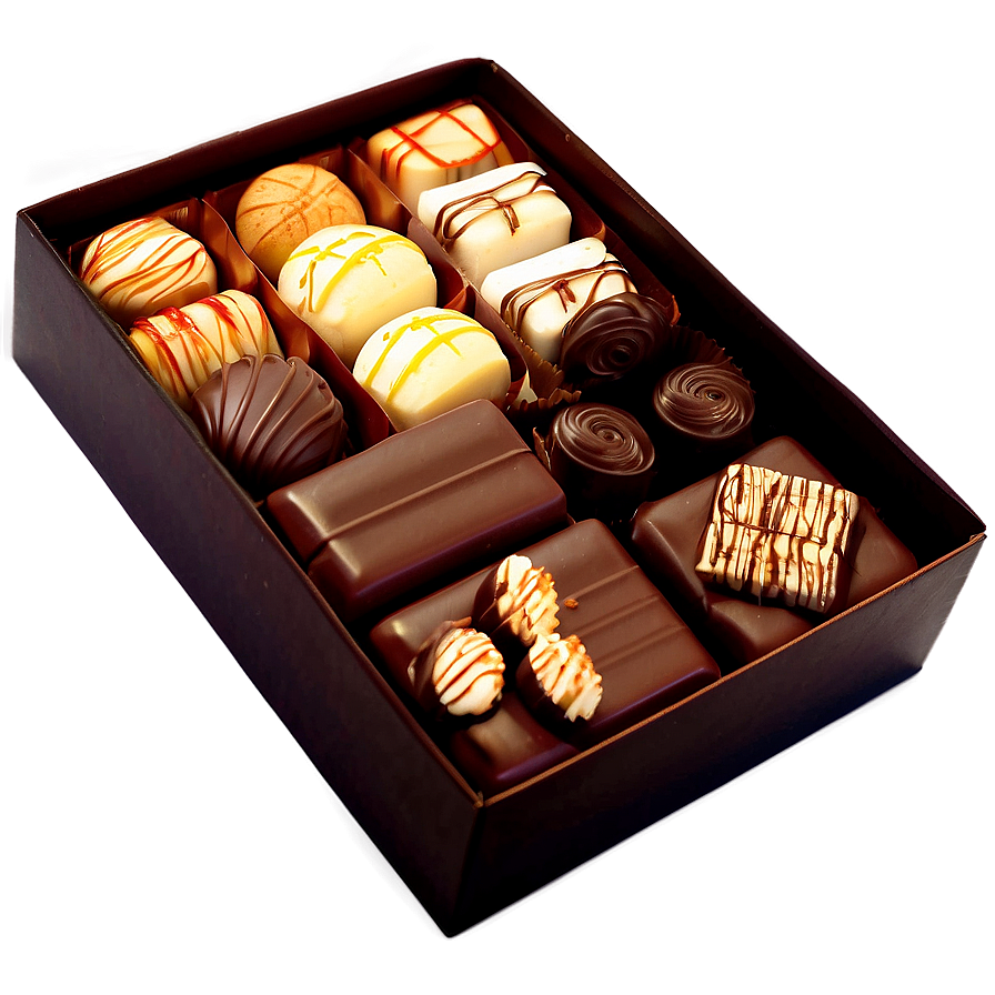 Handmade Chocolates Box PNG 28 PNG image with a transparent background, free high-resolution download