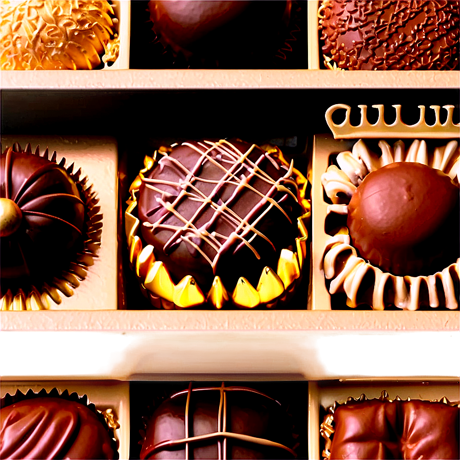 Handmade Chocolates Box Png Aaa