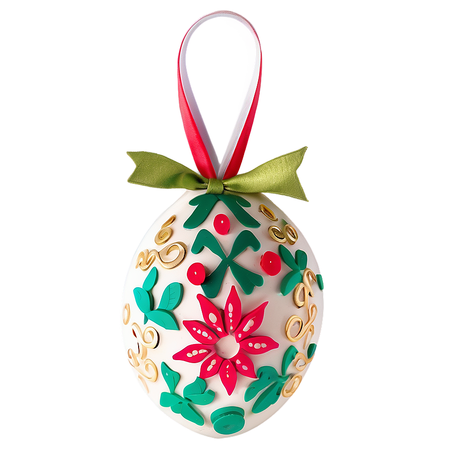 Handmade Christmas Ornaments PNG 27 PNG with transparent background