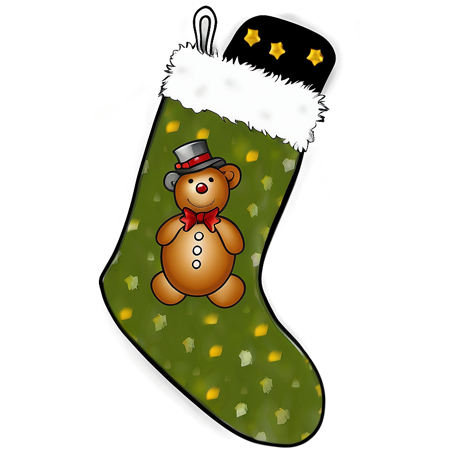 Handmade Christmas Stocking Png Bfo96