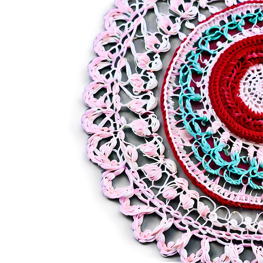 Handmade Crochet Doily Png Wkn