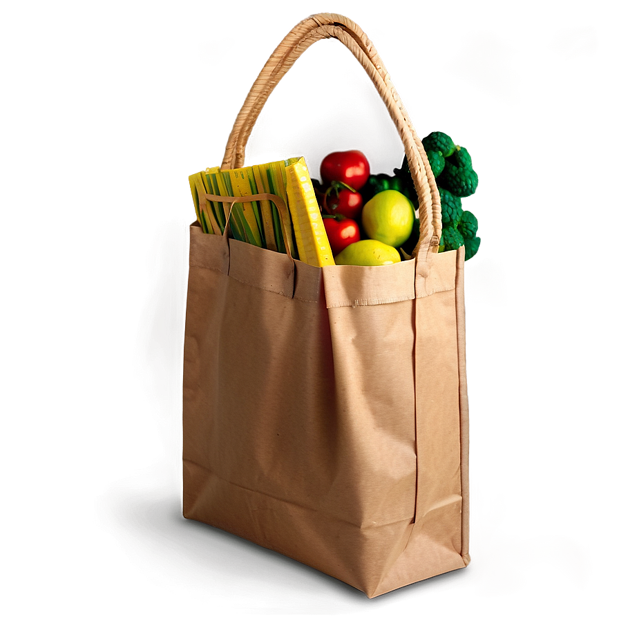 Handmade Grocery Bag Png Mul53