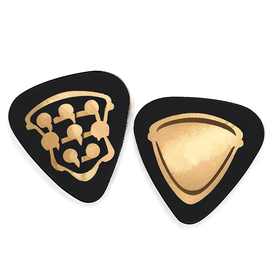 Handmade Guitar Pick Png 36