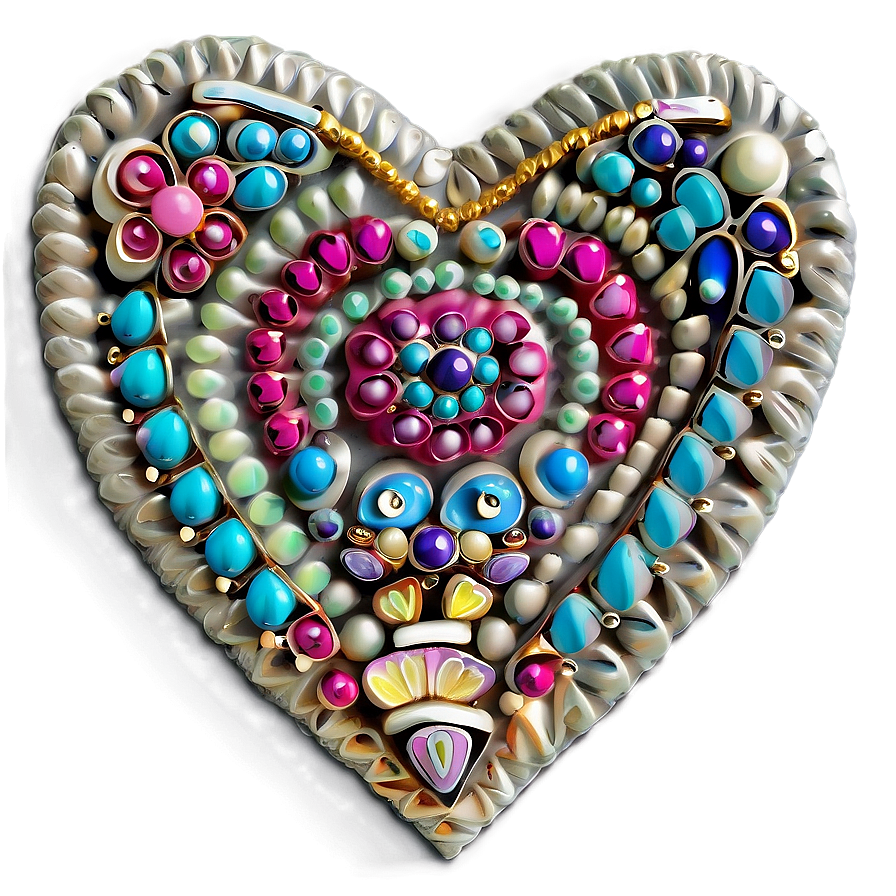 Handmade Heart Art Png 40