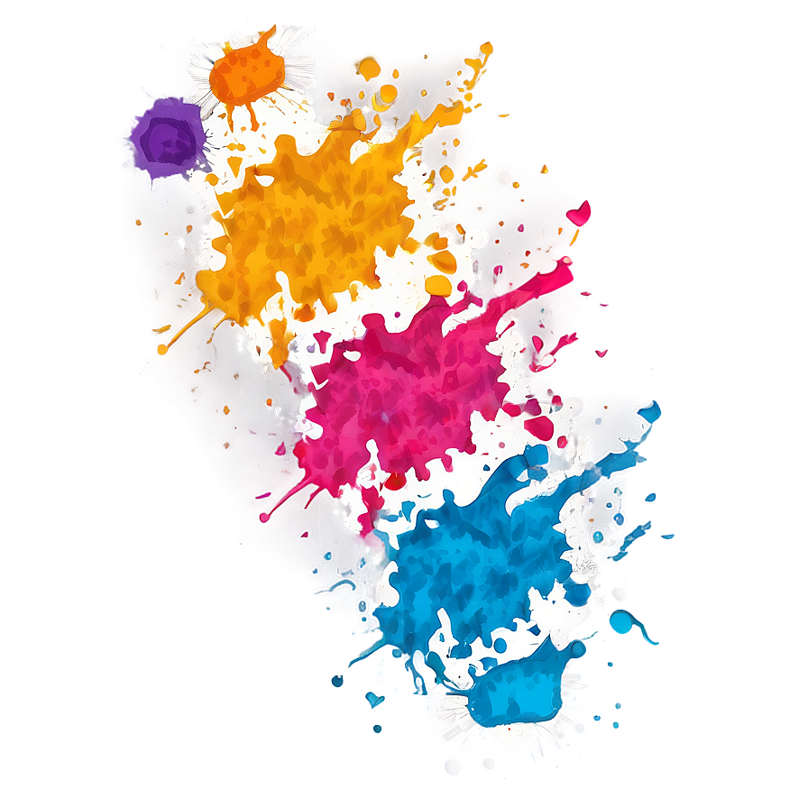 Handmade Paint Splatter Png 05042024