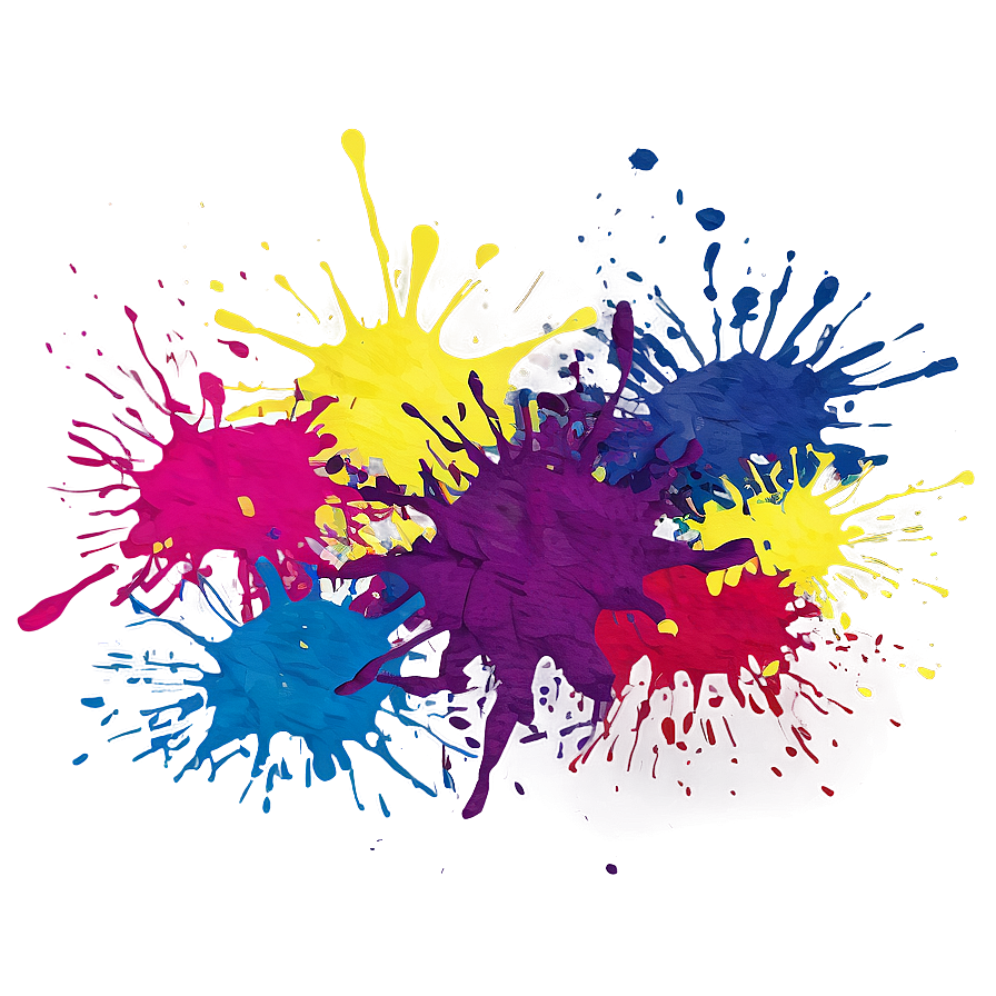 Handmade Paint Splatter Png 05042024