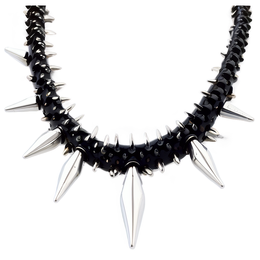 Handmade Spiked Choker Jewelry Png 06282024