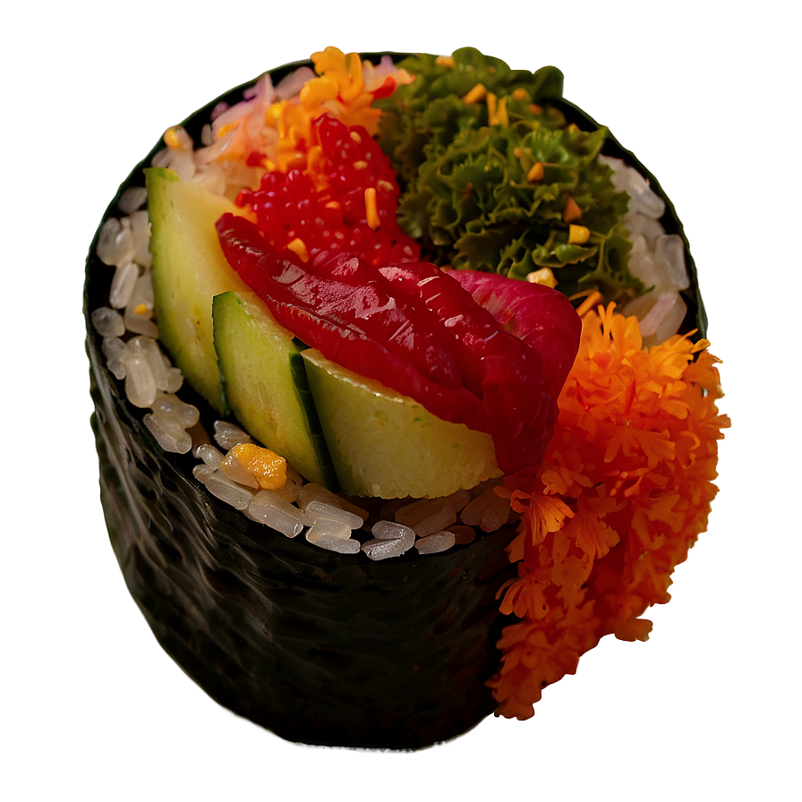 Handmade Temaki Sushi Png Tkd40