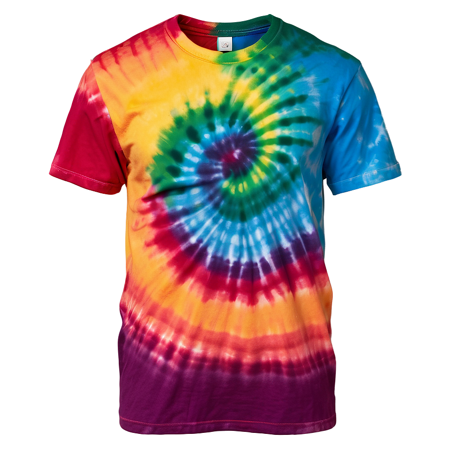 Handmade Tie Dye Tee Png Cle4