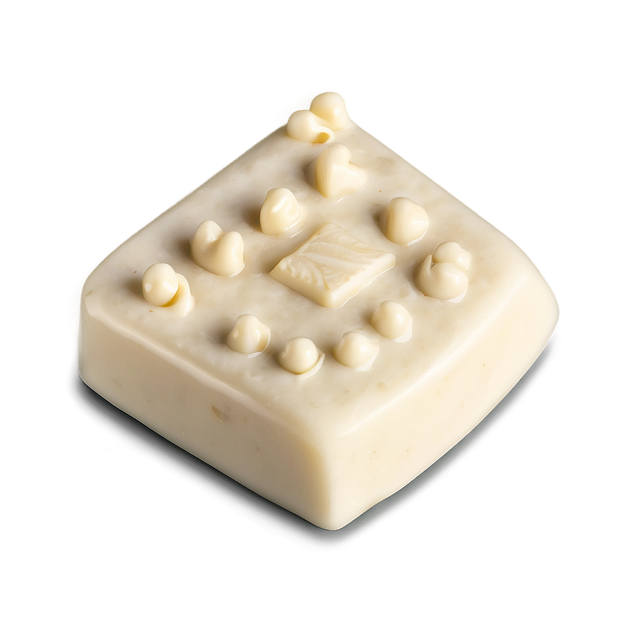 Handmade White Chocolate Png 4