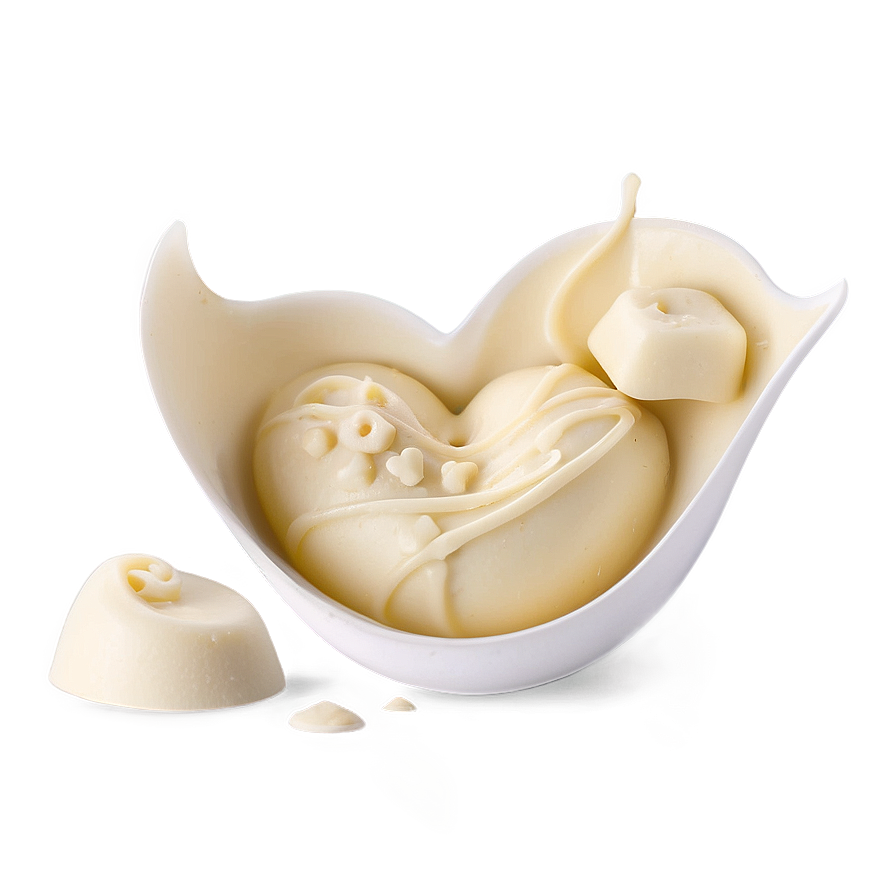 Handmade White Chocolate Png 50