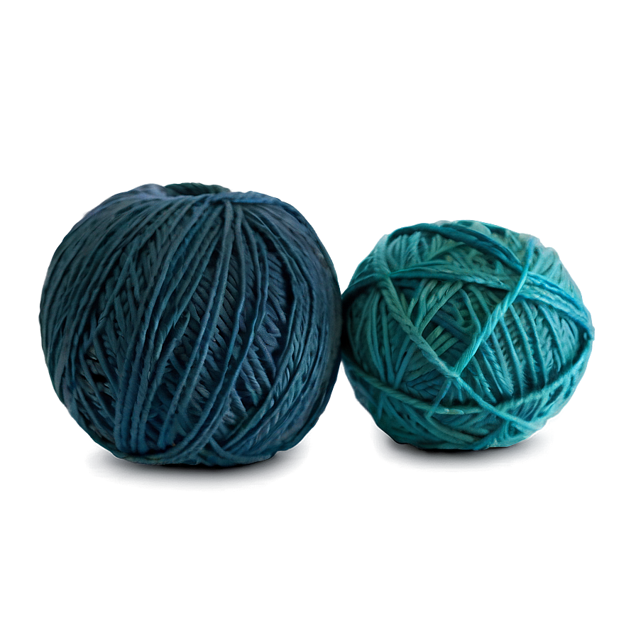 Handmade Yarn Ball Png 06212024