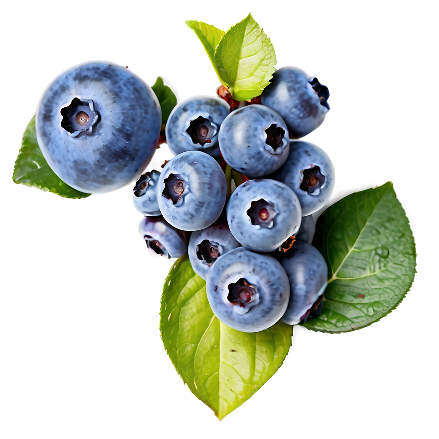 Handpicked Blueberries PNG 91 PNG with transparent background