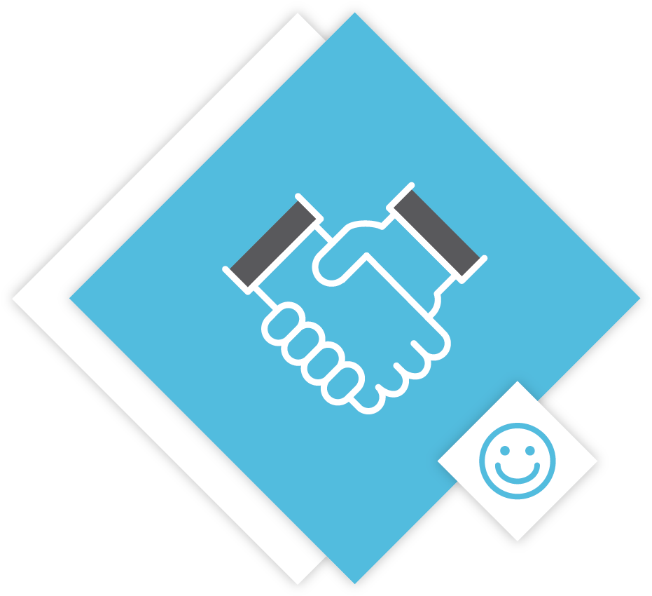 Handshake Icon Positive Relationship