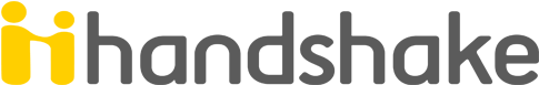 Handshake Logo Graphic PNG with transparent background