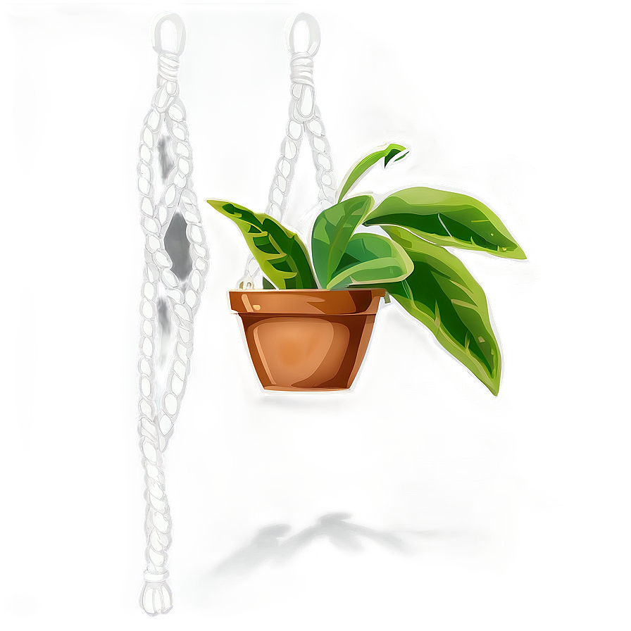 Hanging Plant Corner Png Njx