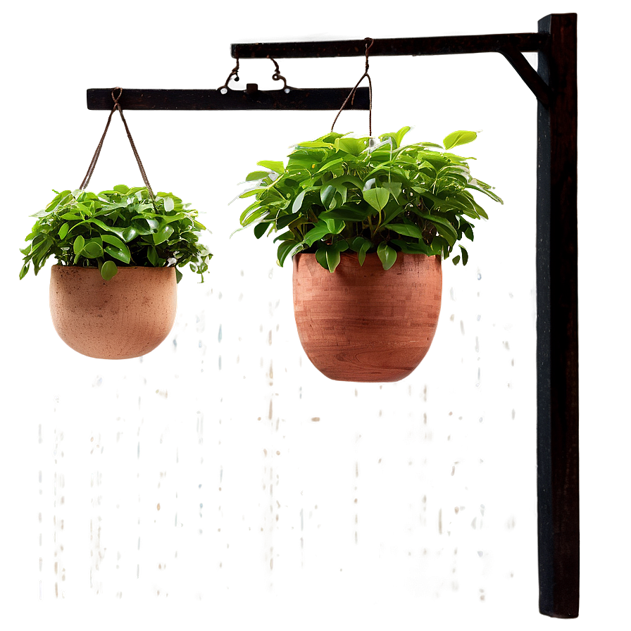 Hanging Plant Patio Png Qtc