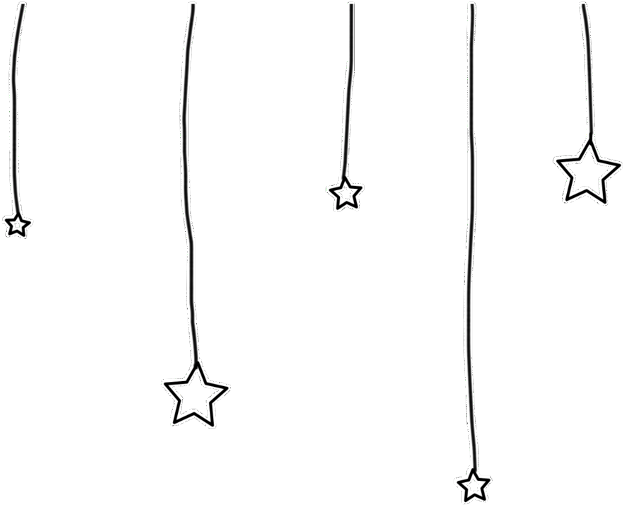 Hanging Stars Sketch