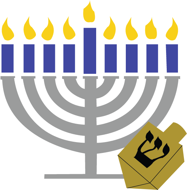So What Do You Know About Hanukkah How Long Is It What's - Menorah Hanukkah Clip Art, HD Png Download PNG with transparent background