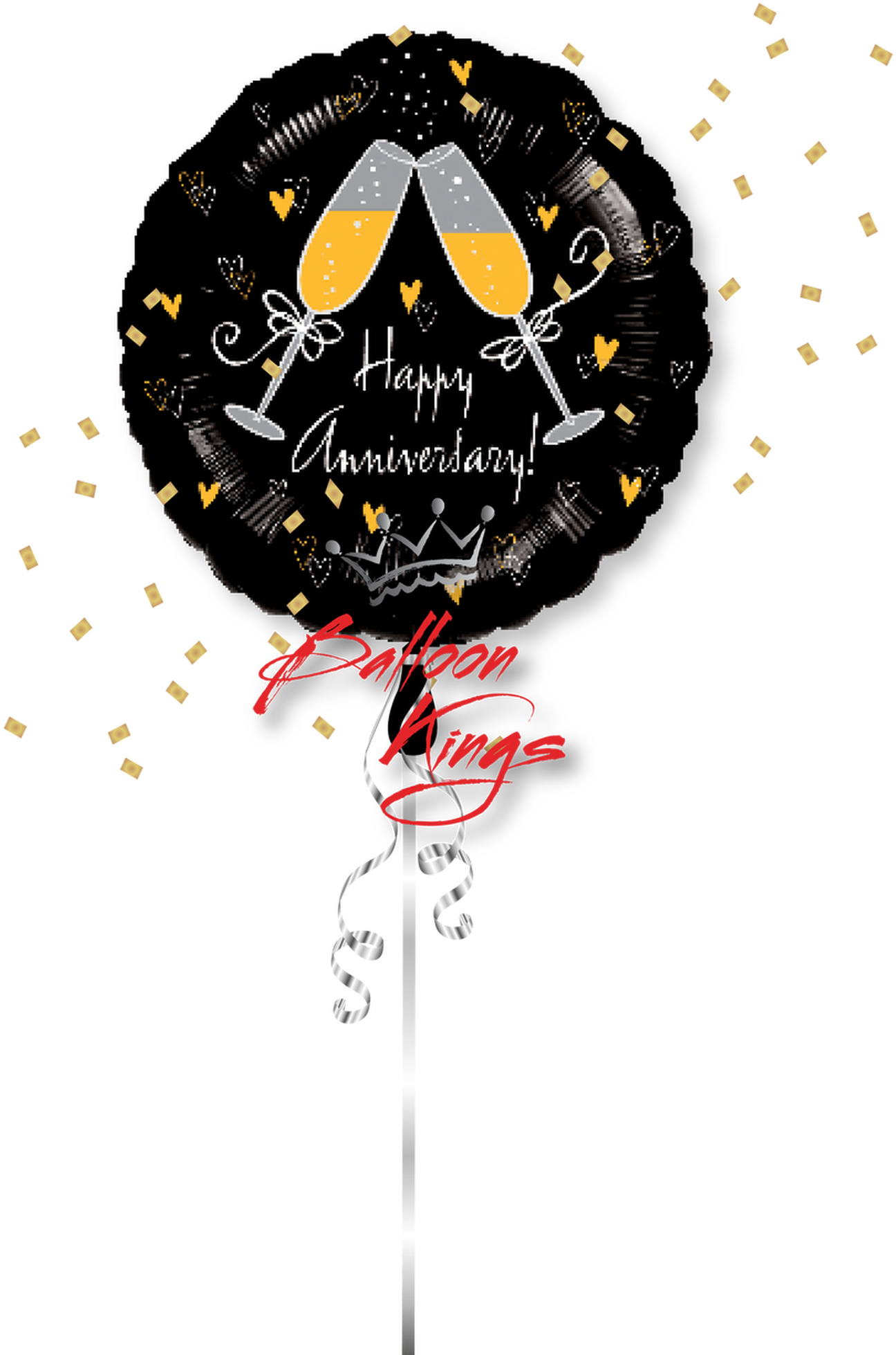 Happy Anniversary Toasting Champagne - Happy Anniversary With Champagne Glasses, HD Png Download PNG with transparent background