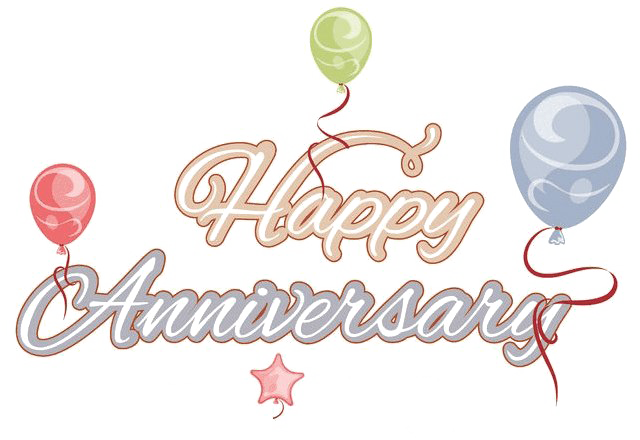 Happy Anniversary PNG Photo PNG with transparent background