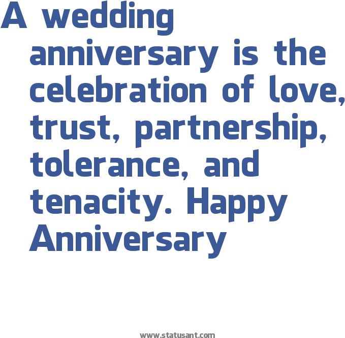 Happy Anniversary Celebration Quote