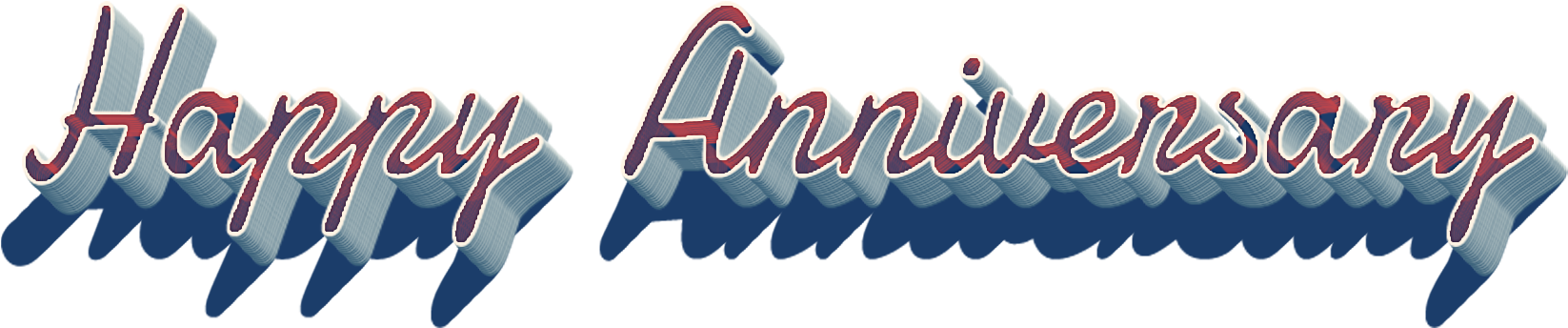 Happy Anniversary 3d Letter Png Name - Happy Anniversary 3d Name, Transparent Png PNG with transparent background