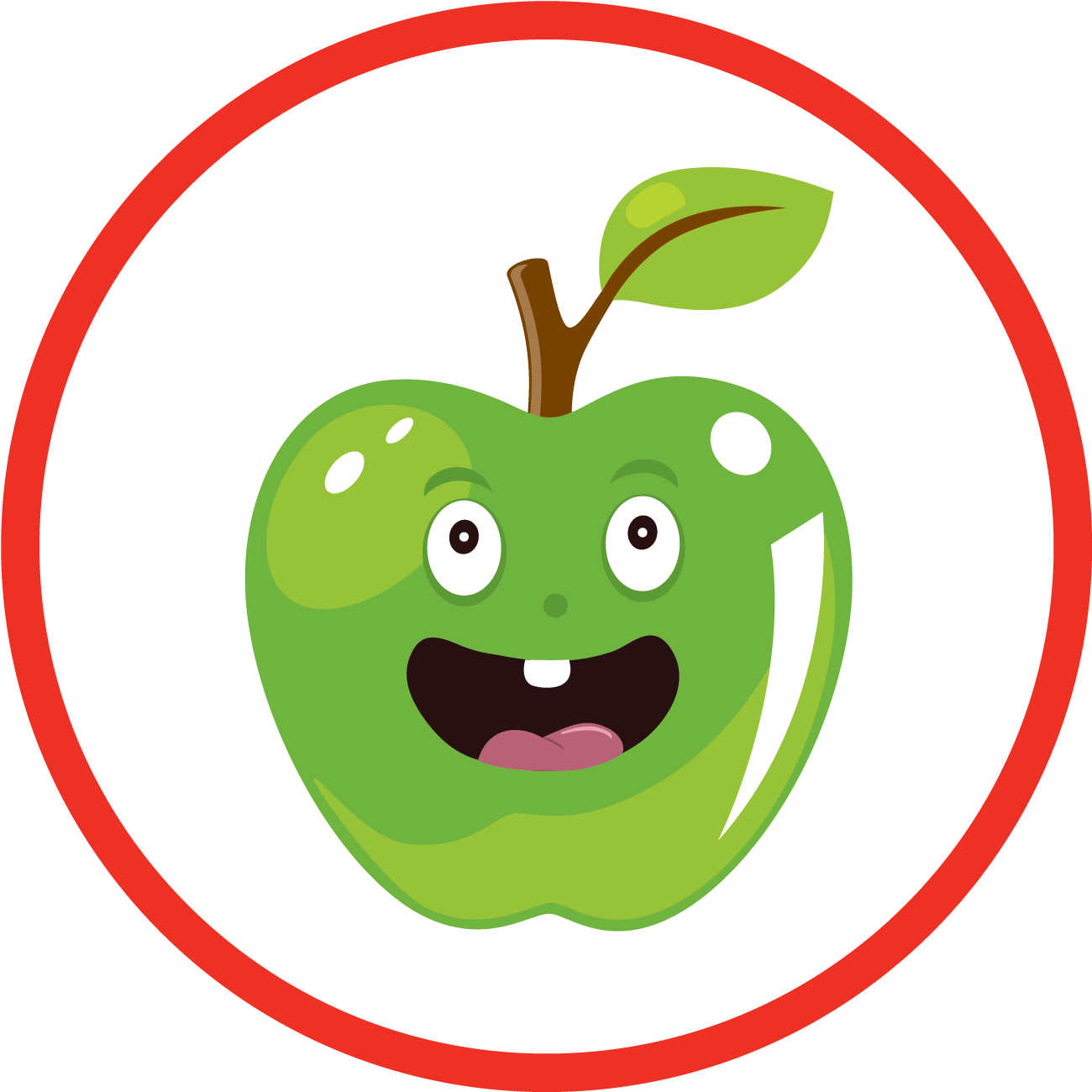 Eat A Balanced Diet Icon - Eat A Balanced And Healthy Diet Apple Icon, HD Png Download PNG with transparent background