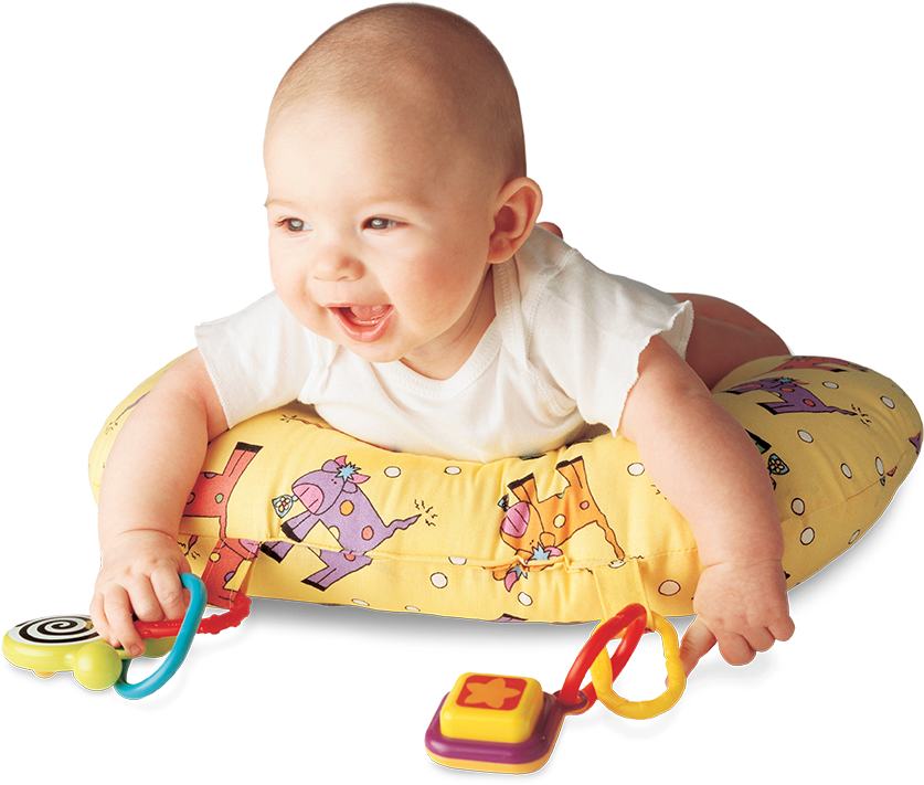 Happy Baby Playingwith Toys