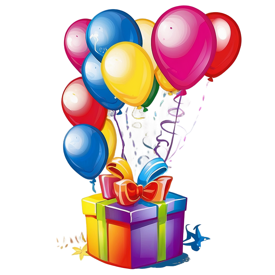 Happy Birthday Cartoon Characters PNG ari PNG with transparent background