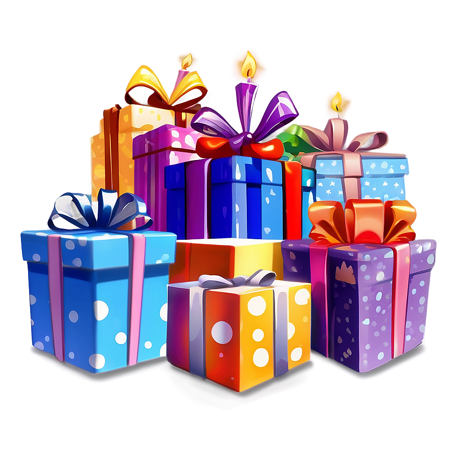 Happy Birthday Cartoon Characters PNG hfr PNG with transparent background